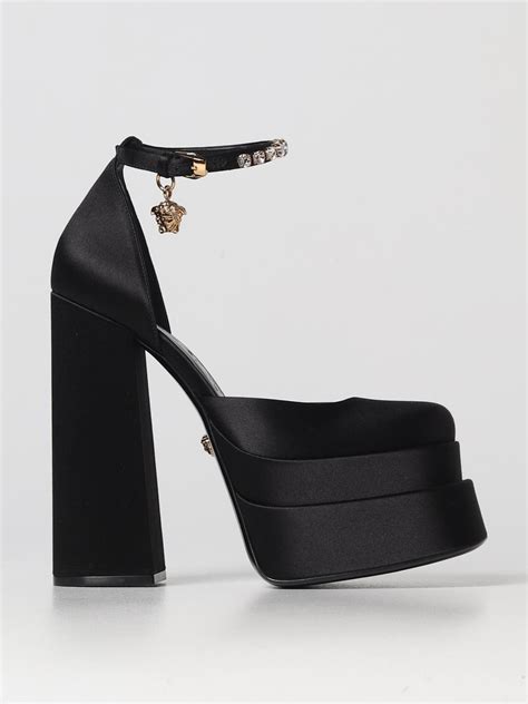 scarpe versace donna tacco